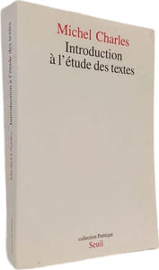 Introduction à l'étude des textes