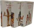 La pyramide assassin&eacute;e + La loi du d&egrave;sert + La justice du vizir Tome 1-3. Christian Jacq