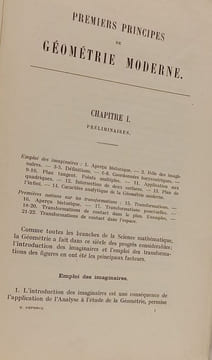 Premiers principes de géométrie moderne. Ernest Duporcq
