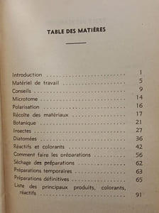 Comment faire les préparations microscopiques
