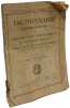 Dictionnaire encyclop&eacute;dique de m&eacute;decine pratique et d'hygi&egrave;ne sociale. R&eacute;dig&eacute; par un groupe de Docteurs en M&eacute;decine et de Professeurs de Paris