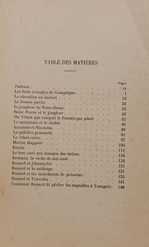 Fabliaux du Moyen Age. M. Teissier et Nicolas