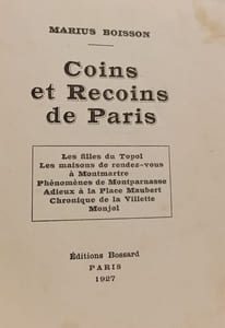 Coins et Recoins de Paris