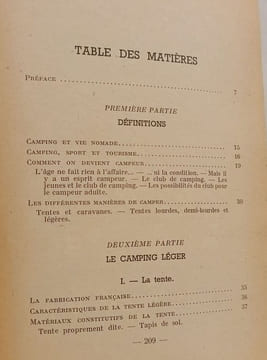 Le camping. J. L. Ballereau