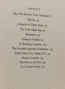 May We Borrow Your Husband? and other comedies of the sexual life