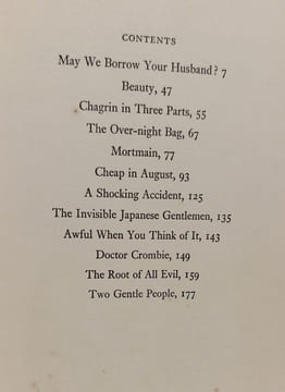 May We Borrow Your Husband? and other comedies of the sexual life. Graham Greene