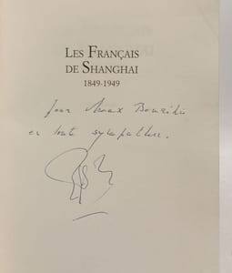 Les Français de Shanghai 1849-1949