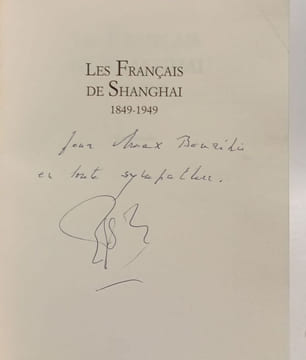 Les Français de Shanghai 1849-1949. Brossollet Guy