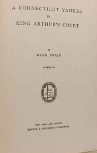 A Connecticut Yankee in King Arthur's Court