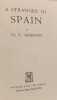 A stranger in Spain. H. V. Morton