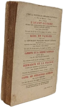 Histoire de deux peuples: La France et l'Empire allemand. JACQUES BAINVILLE