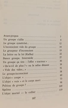 Le groupe inconscient : le lien et la peur. daniel sibony