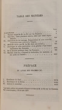 Les psaumes Traduits de l'hebreu en latin analysés et annotés en français avec la vulgate en regard et l'indication des différences entre les deux ...