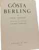 G&ouml;sta Berling - illustrations Andr&eacute; Jordan. Selma Lagerl&ouml;f