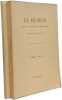 Le Mus&eacute;on Revue d'&eacute;tudes orientales - TOME 98 - fasc. 1-2 + 3-4. Ch. de Harlez