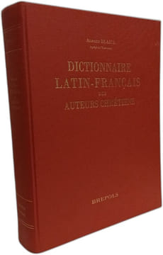 Dictionnaire latin-français des auteurs chrétiens. Albert Blaise