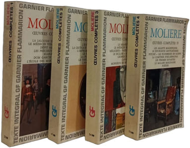 Molière Œuvres complètes 1-4