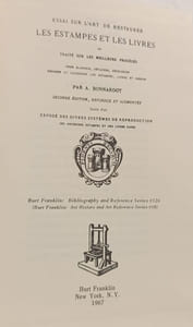 Essai sur l'art de restaurer les estampes et les livres