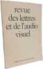 Revue des lettres et de l'audio visuel. Collectif