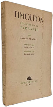 Timoléon réflexions sur la tyrannie. Amédée Ponceau