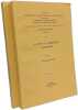 La Vita E I Miracoli Di Libanos Aeth. TOME 105 et TOME 106 (Corpus Scriptorum Christianorum Orientalium Band 595 - 596). Bausi A