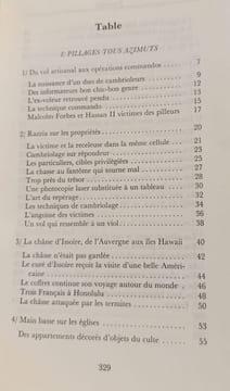 L'art volé: Enquête sur le vol et le trafic d'objets d'art. Choppin Alain Bourguignon Jean-Marc