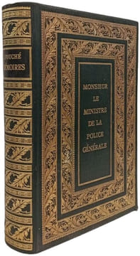 Mémoires complets et authentiques de Joseph Fouché duc d'Otrante ministre de la police générale. Joseph Fouché