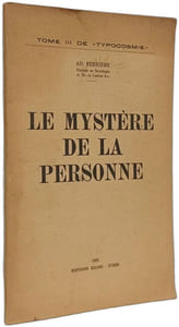 Le mystère de la personne Tome 3