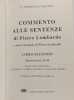Commento alle Sentenze di Pietro Lombardo. Testo italiano e latino (Vol. 4) Distinzioni 21-44 Il peccato originale la grazia et il libero arbitrio il ...