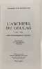 L'archipel du goulag I - 1918-1956 / TOME 4 / essai d'investigations litt&eacute;raire premi&egrave;re et deuxi&egrave;me parties. Soljenitsyne Alexandre
