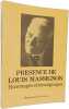 Pr&eacute;sence de Louis Massignon. Hommages et t&eacute;moignages. 