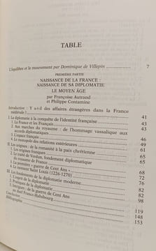 Histoire de la diplomatie française. Villepin Dominique de