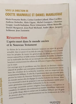 Résurrection: L'après-mort dans le monde ancien et la Nouveau Testament (Le monde de la Bible Band 45). MARGUERAT DANIEL