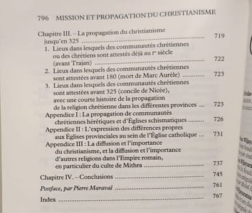 MISSION ET EXPANSION DU CHRISTIANISME AUX TROIS PREMIERS SIÈCLES