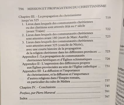 MISSION ET EXPANSION DU CHRISTIANISME AUX TROIS PREMIERS SIÈCLES. Harnack Adolf von Tardieu Michel Hoffmann Joseph Maraval Pierre