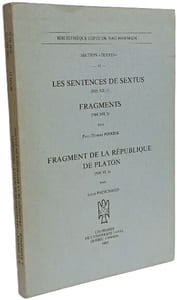 Les Sentences De Sextus (NH XII 1); Fragments (NH XII 3) Fragment De La Republique De Platon (NH VI 5) (Bibliothequ copte de nag hammadi Band 11)