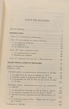 Démonstration de la prédication apostolique. Irénée de Lyon Rousseau Adelin