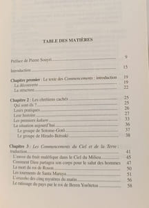 Les Chrétiens cachés du Japon: Traduction et commentaire des Commencements du Ciel et de la Terre