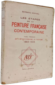 Les étapes de la peinture française contemporaine Tome 1 (1883-1905)