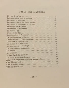 Jacquemart Doyen des Moulinois. Marcel Gérimont