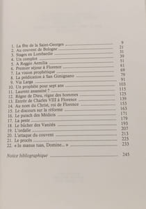 Savonarole et les Florentins