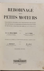 Rebobinage des petits moteurs