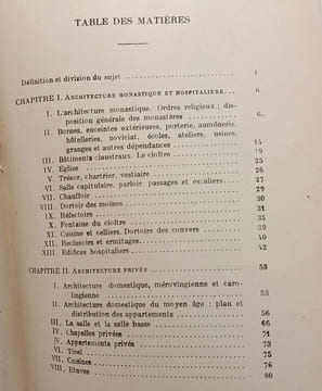 Manuel d'Archéologie Française depuis les temps mérovingiens jusqu'à la renaissance 2e Partie - Architecture Civile et Militaire Tome 1 - Architecture ...