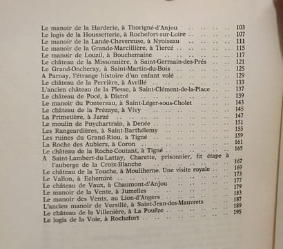 Manoirs et gentilshommes d'Anjou - TOME DEUX. ANDRÉ SARAZIN
