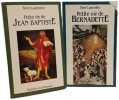 Petite vie de vincent de paul + Petite vie de Jean Baptiste + Petite vie de de Bernadette --- 3 livres. Luigi Mezzadri Laurentin Ren&eacute;