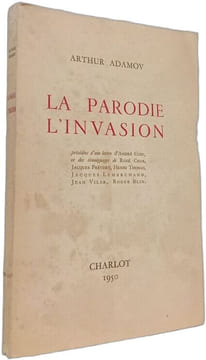 La parodie l'invasion. ARTHUR ADAMOV