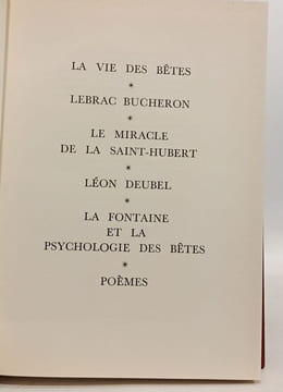 Louis Pergaud - édition du cinquantenaire - Le roman de Miraut + La vie des bêtes + De Goupil à Margot + La guerre des boutons + Les rustiques + ...