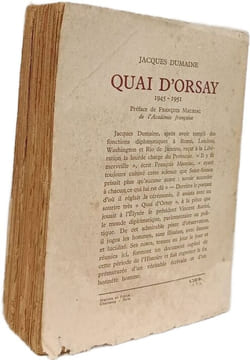 Quai d'Orsay 1945-1951. Jacques Dumaine
