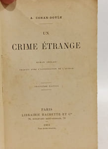 Un crime étrange - 3e éd