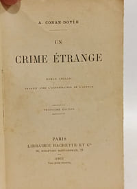 Un crime étrange - 3e éd
